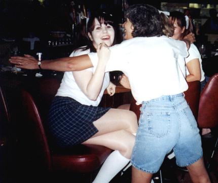 The Cute Little Schoolgirls